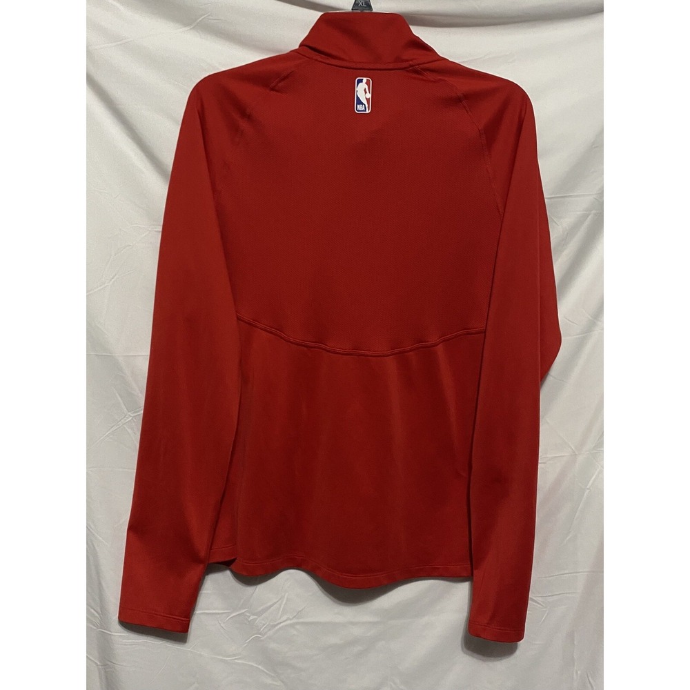 Houston Rockets Nike Womens Slim Fit Dri Fit 1/2 Zip Pullover Jacket XL - Picture 7 of 13